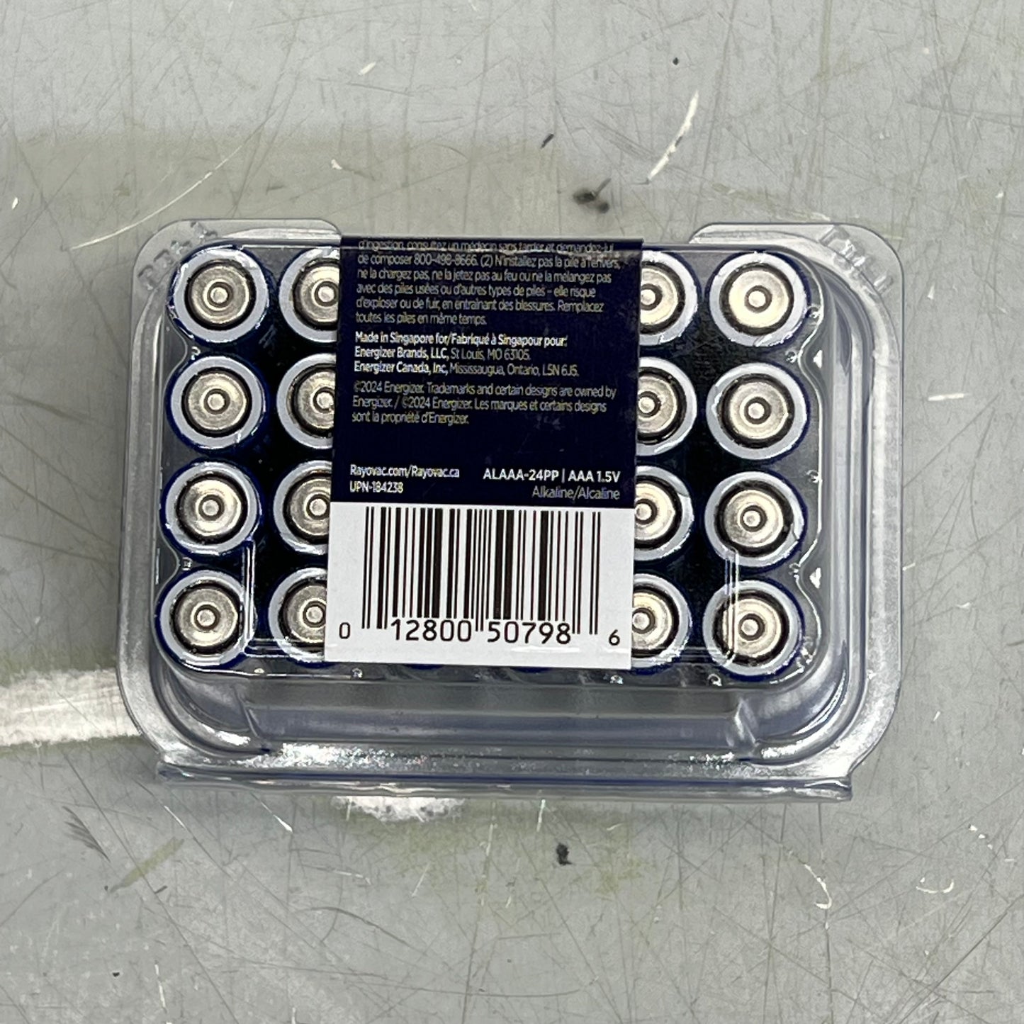 ZA@ RAYVAC (24 PACK) Ultra Pro Batteries AAA UPN-184238
