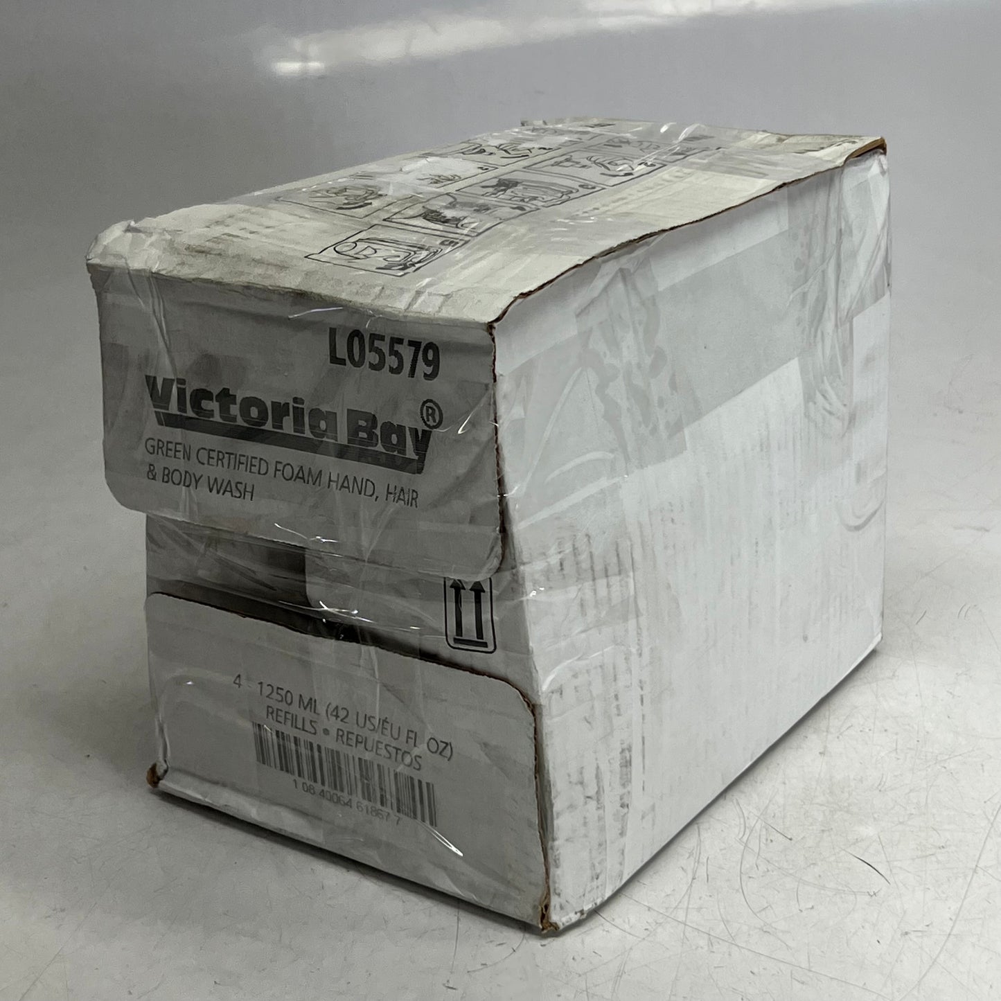 ZA@ VICTORIA BAY (4 PACK) Foam Hand Wash Soap 42 fl. oz. Green BB 10/26 L05579 (New Other, Distressed Box) A