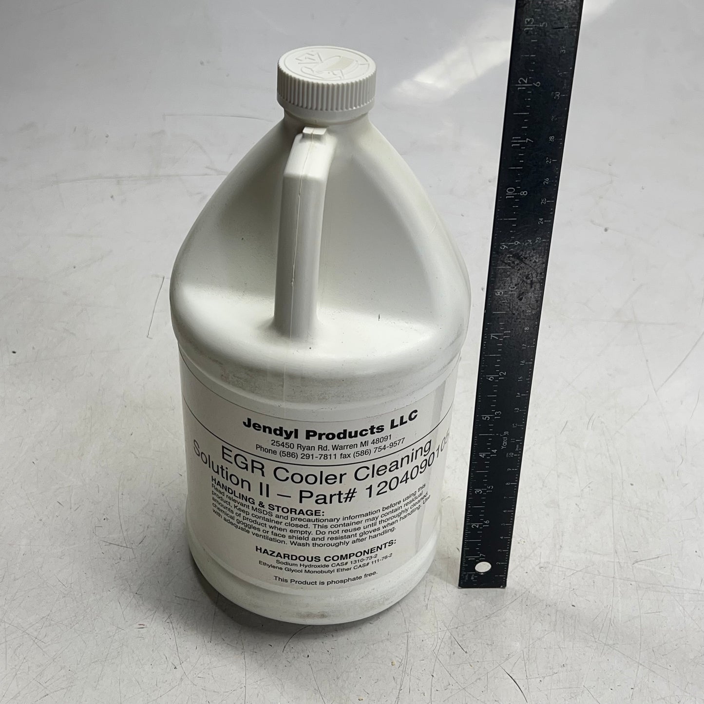 JENDYL PRODUCTS Exhaust Gas Recirculation Egr Cleaning Solution 1 Gal 1204090105