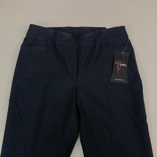 MULTIPLES Ankle Pants Petite Women's Sz 10 Black