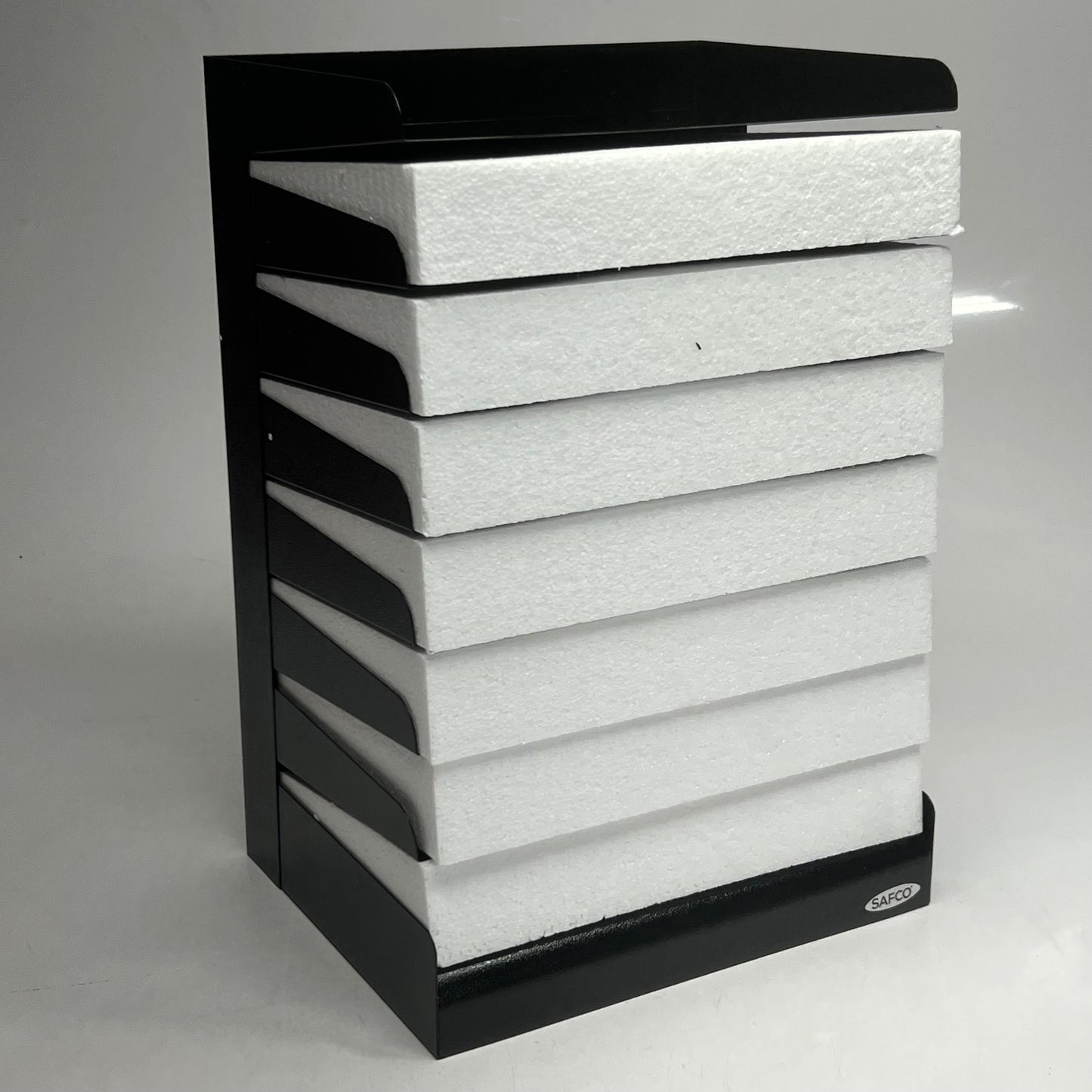 SAFCO Steel Desk Tray Sorter 8 Shelf 3129BL