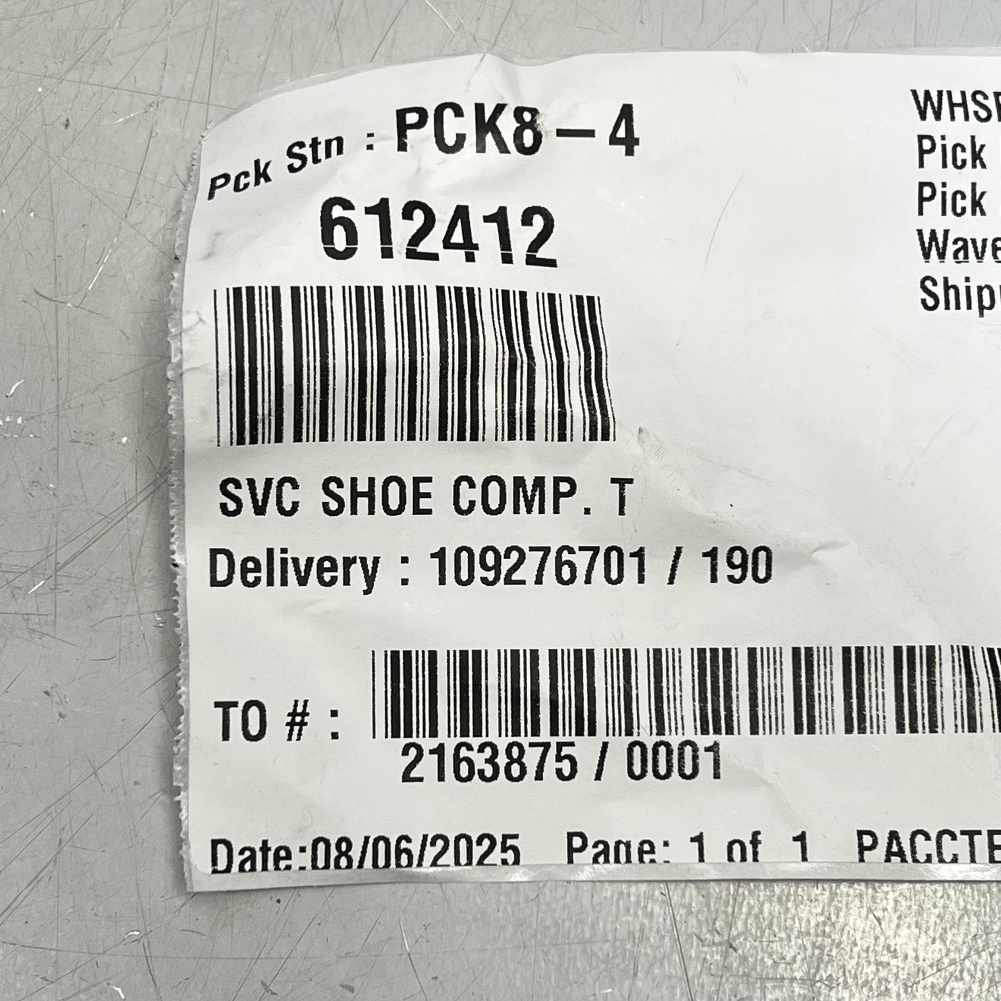 EZGO (2 PACK) Rear Brake Pad Trailing Shoe 2009-25 Cable Models OEM Tan 612412