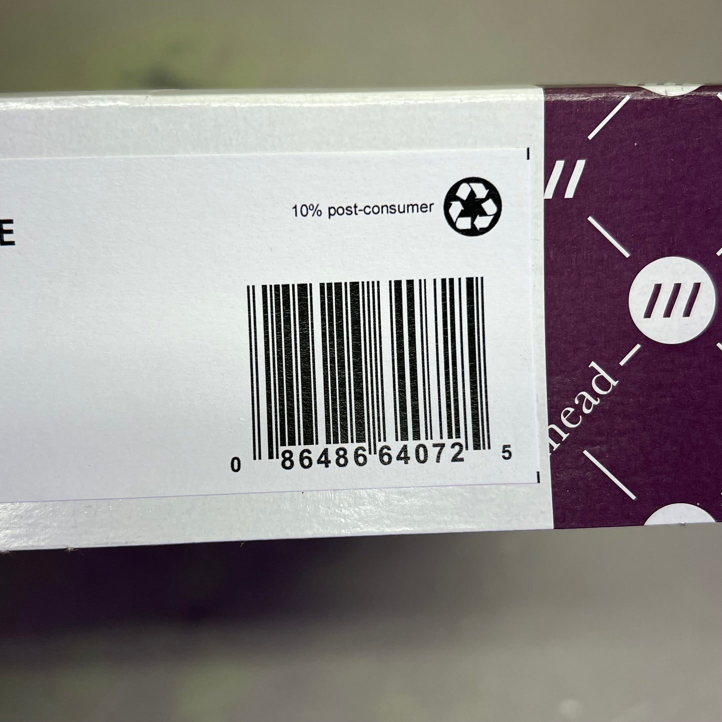 SMEAD (25 PACK) Hanging File Folders Letter Sz 1/5 Cut Tabs Purple 64072