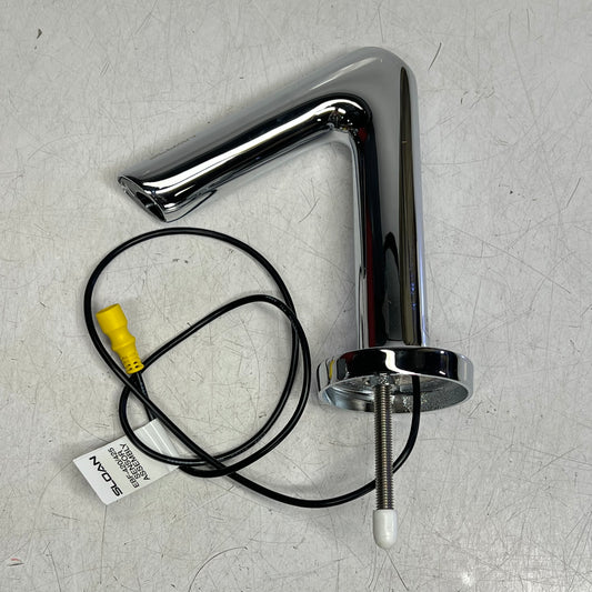 SLOAN Hardwired Powered Deck Mounted Mid Body Faucet 0.5 GPM Chrome ETF420-PLG