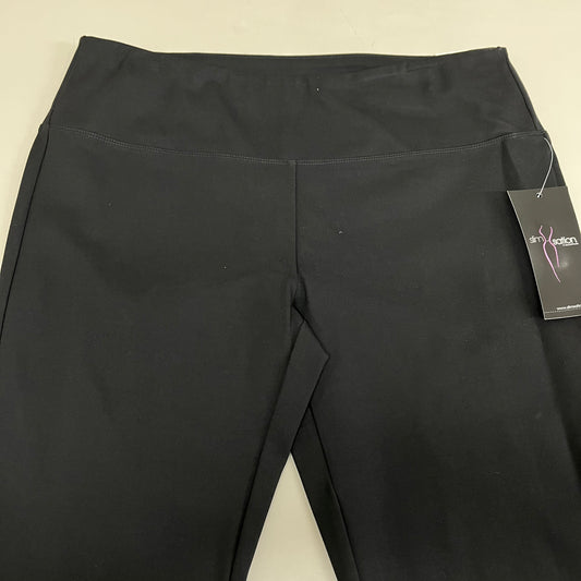 MULTIPLES Legging Petite Women's Sz XL Black M9031P