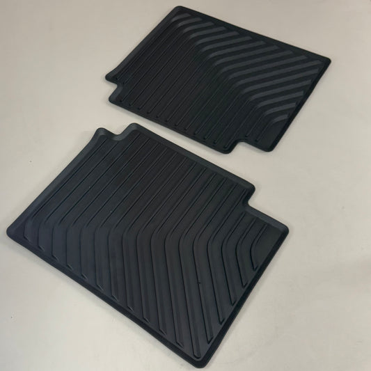 KIA (4 Piece) All Weather Floor Mats Complete Set for Forte 2020-2024 Black M6F13AC000