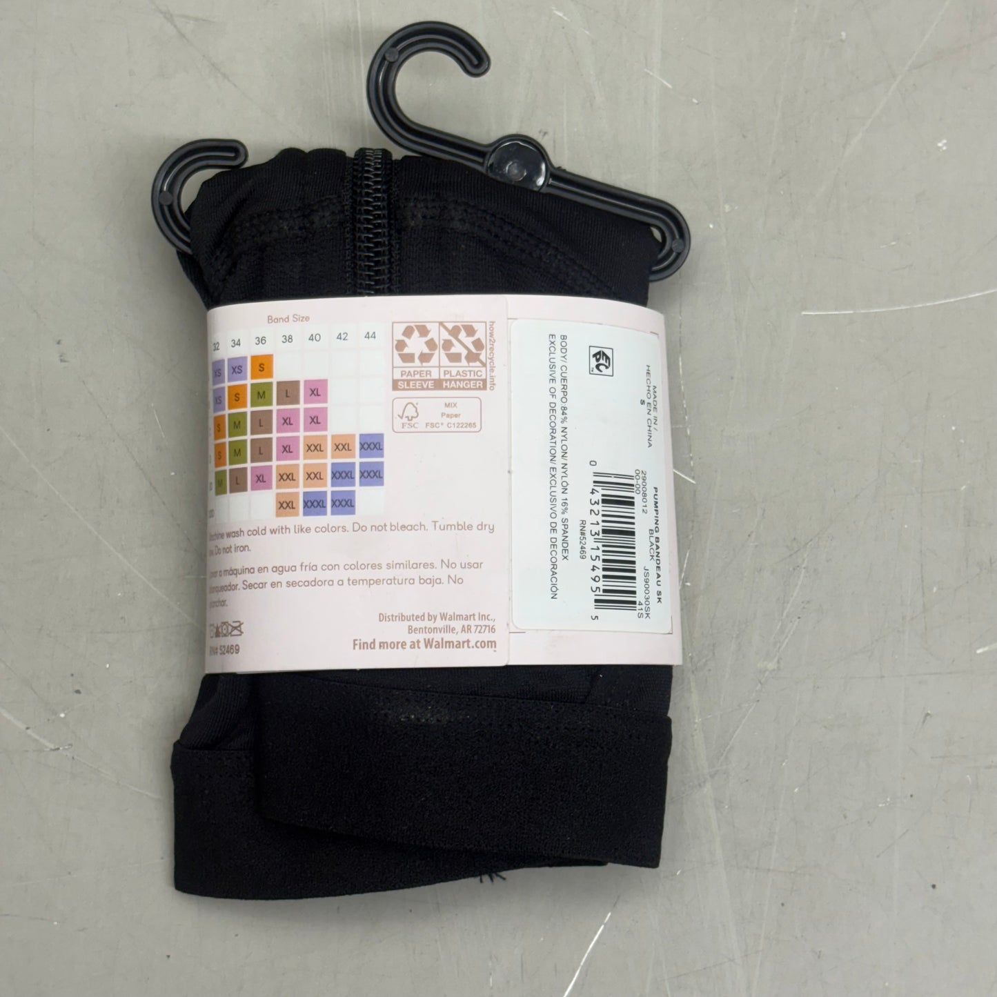 JOYSPUN Women's Maternity Hands-Free Nursing Pumping Bandeau Bra Size S