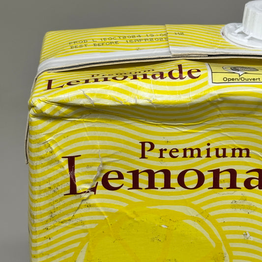 ZA@ STARBUCKS (2 PACK) Premium Lemonade Beverage 48 fl oz per Carton BB 04/25 26008