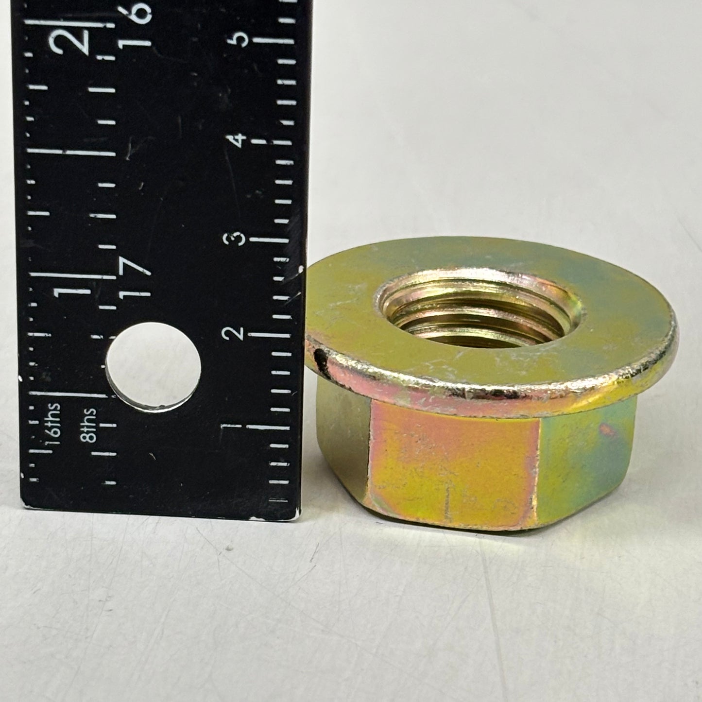 METRIC THREADED (5 PACK) Flange Nut M20 DIN Non Serrated 10 ST/YZN 69239220001