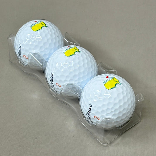 VELOCITY (3 Pack) 2024 Masters Tournament Golf Balls Titleist Velocity 211654