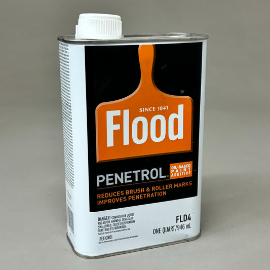 FLOOD (6 PACK, 1 QUART EACH) Penetrol Oil-Based Paint Additive Clear FLD4 (New Other)