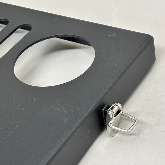 JECAR Tailgate Table Foldable Cargo Shelf Aluminum Alloy for Jeep Black N24Y3R19