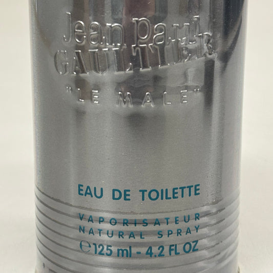 JEAN PAUL GAULTIER "Le Male" Parfum Amber Aromatic Eau De Toilet 4.2 floz