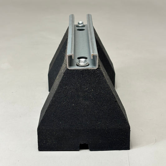 TALON Roof Block For Solar Racking, HVAC, Cable Tray Etc 9.6" Strut Length Black