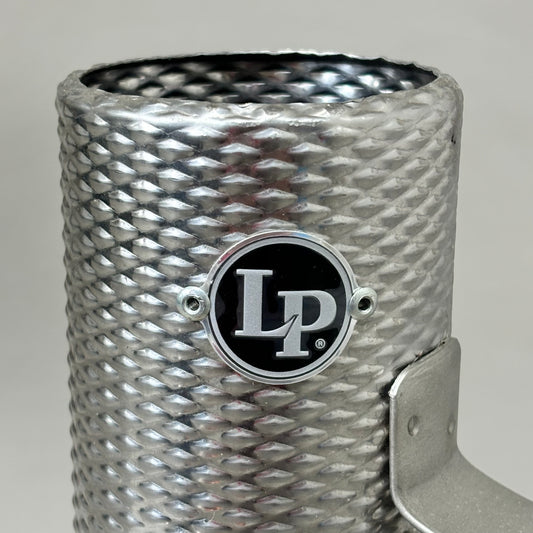 LP Mini Merengue Guira Open-Ended Design Tightly Textured Surface Chrome LP303