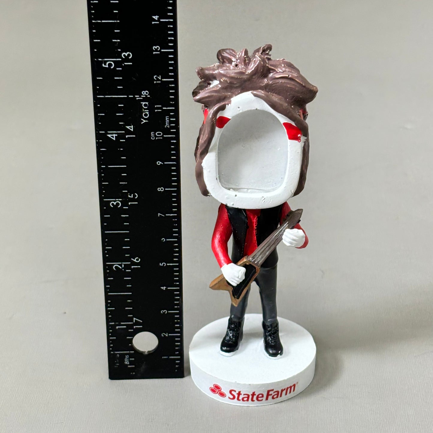 STATE FARM Rockstar Bobblehead You Picture Frame Figure Collectible (In Box)