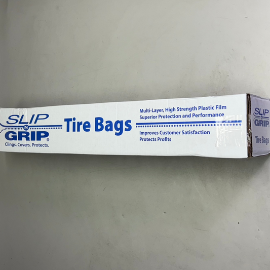 SLIP N GRIP (100 Pack) Tire Storage Bag, Multi-Layer, High Strength Plastic Film