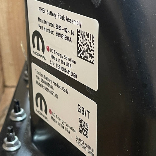 MOPAR PHEV BATTERY PACK ASSY LITHIUM B for Chrysler Pacifica Hybrid 68488189AA (NEW)