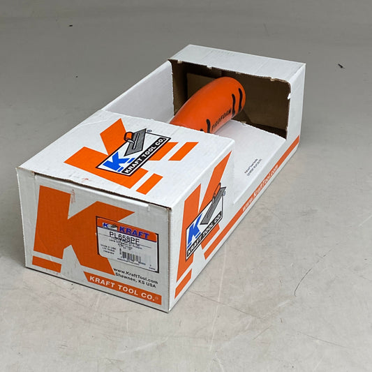 KRAFT TOOL CO Square End Plexi-Plastic Trowel with ProForm Handle 11" x 4-1/2"