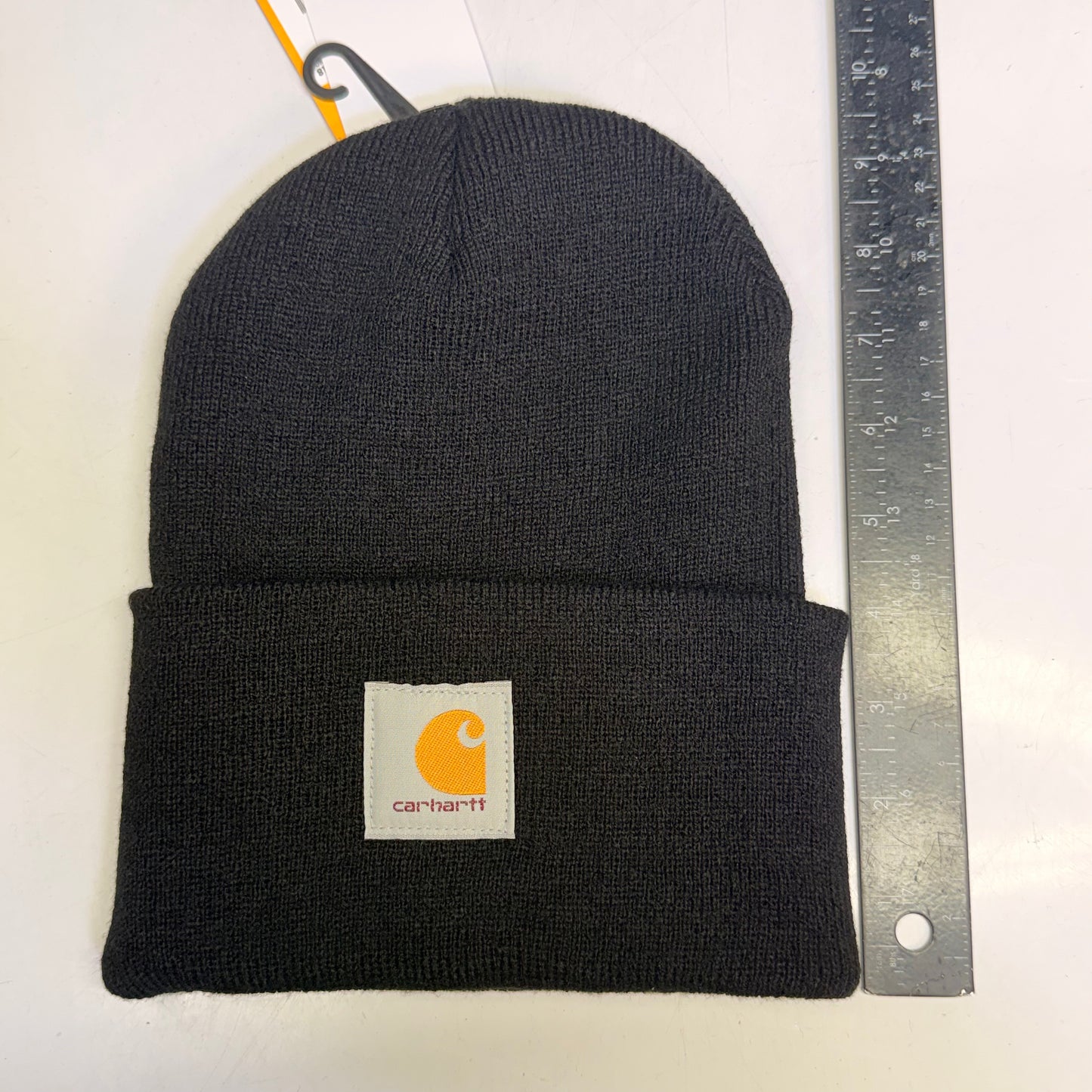 CARHATT Knit Cuffed Beanie One Size Black A18 100% Polyacryl