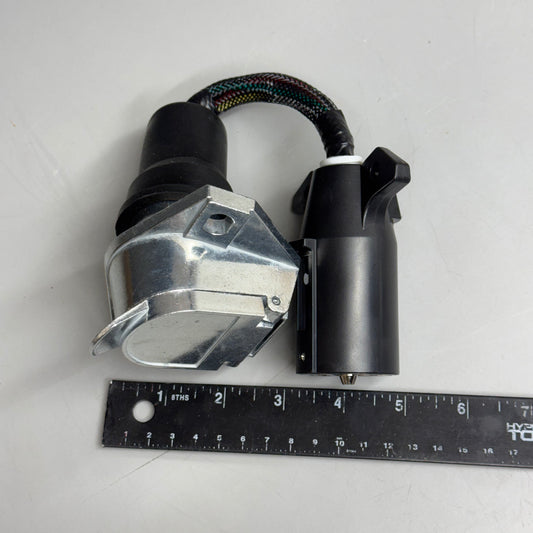 HOPKINS TOWING SOLUTIONS 7 Blade To 7 Round Vehicle To Trailer Adapter 47595