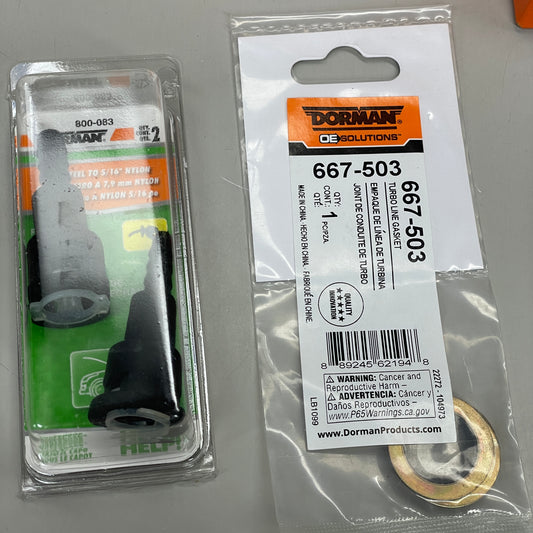 DORMAN Lot of 12 Miscellaneous Dorman Parts 87017 85903 85453 875-280 667-503