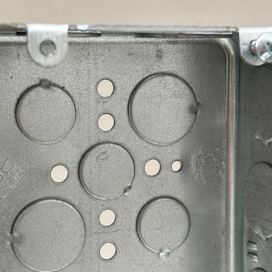 STEEL CITY Deep Box Galvanized Steel 3-GANG 3/4" 2-1/2" Deep 3/4" & 1" H3BD3/4 1