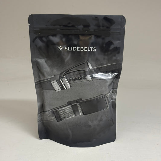 SLIDEBELTS Brown Canvas Belt Strap (Without Buckle)