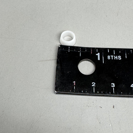 BRASSCRAFT (5 PACKS OF 10 SLEEVES) Compression Sleeves For Plastic Tube FOR 1/4" OD TUBE White 60PT-4