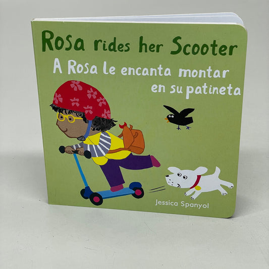 ROSA RIDES HER SCOOTER (Lot of 3) English & Spanish By Jessica Spanyal