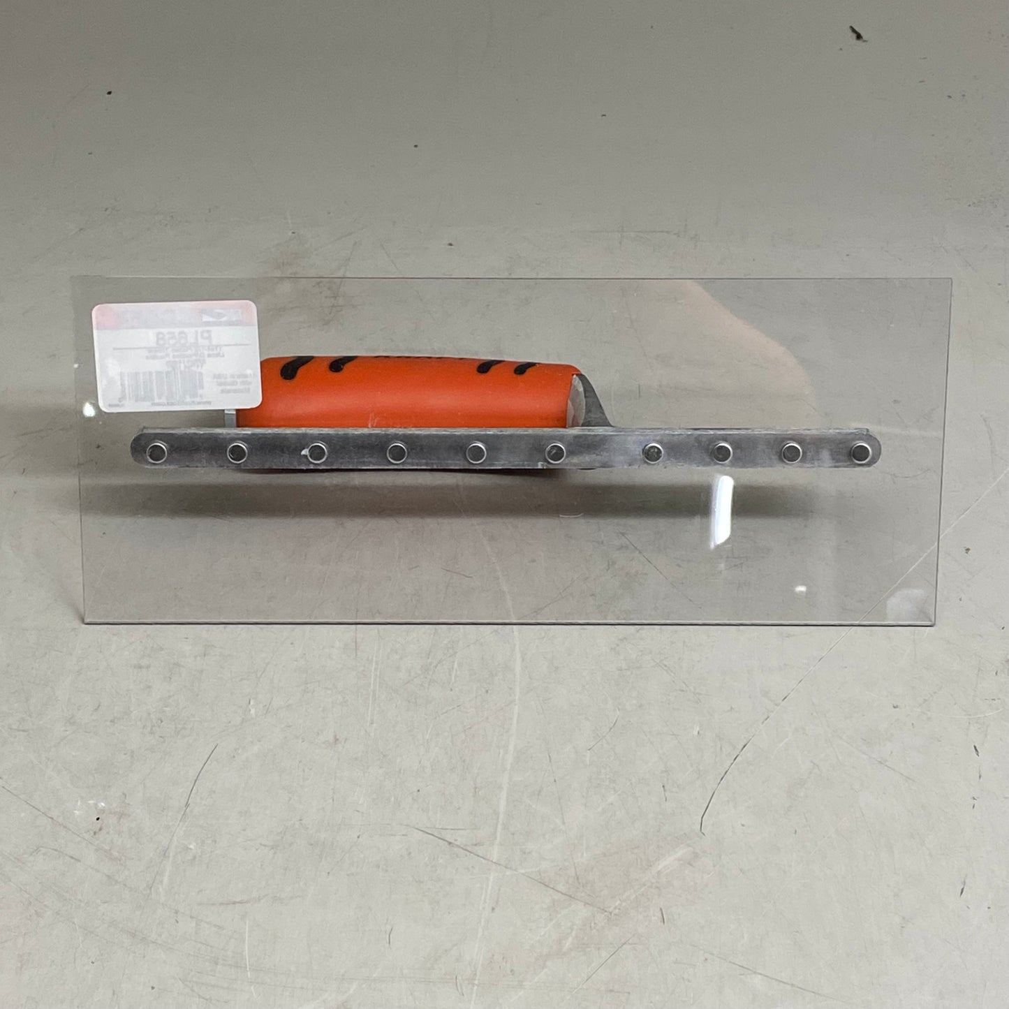 KRAFT TOOL CO Square End Plexi-Plastic Trowel with ProForm Handle 11" x 4-1/2"