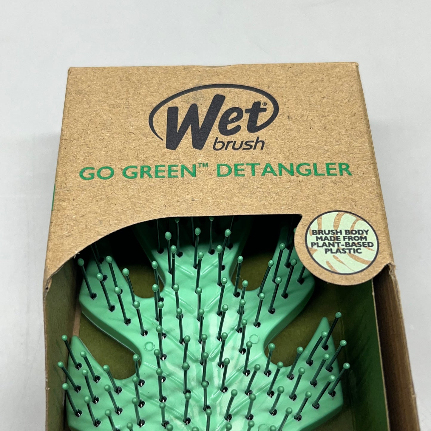 WET BRUSH (2 PACK) Go Green Detangler Brush Green GYBIO830ASST