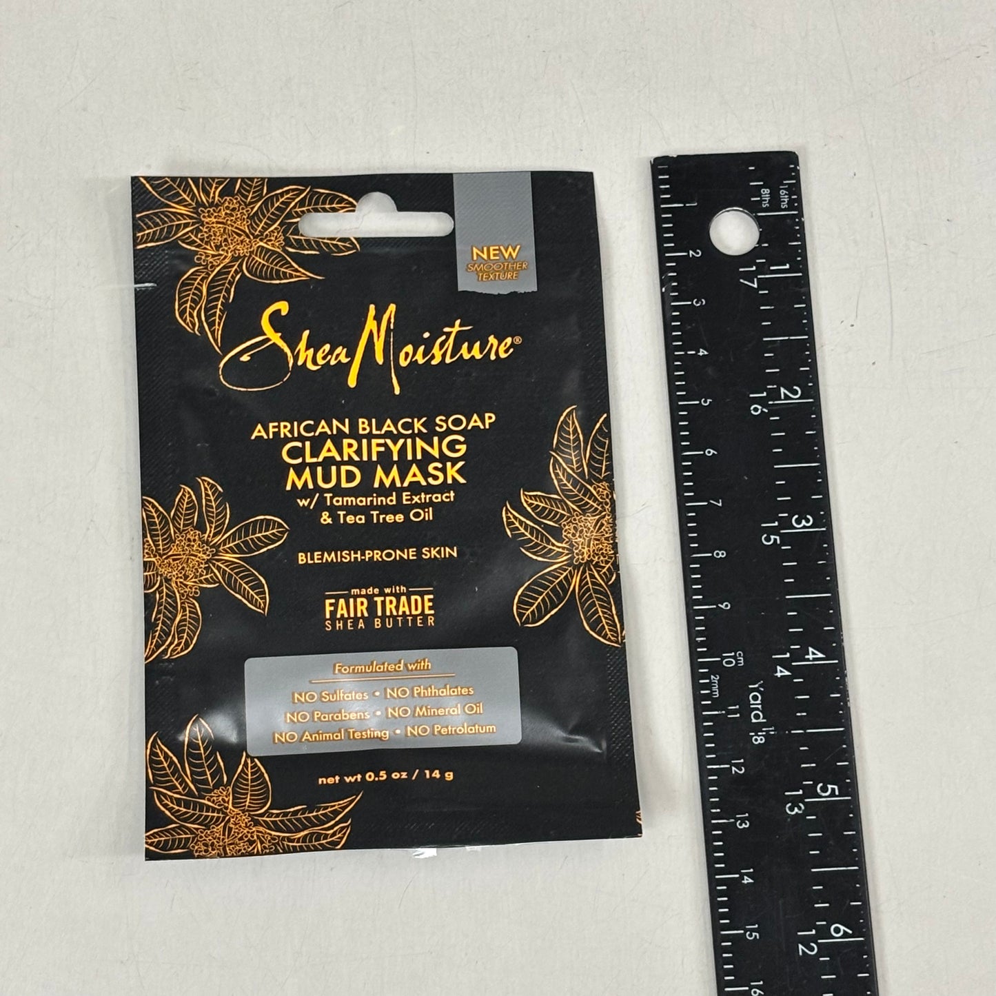 SHEA MOISTURE (6 PACK) African Black Soap Clarifying Mud Mask 0.5 oz 68735374