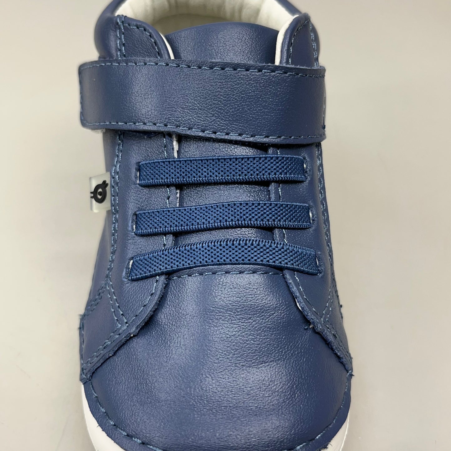 OLD SOLES Baby Rainbow Champster Leather Shoe Sz 20 US 4 Petrol/Snow/Jade/Gris #4091