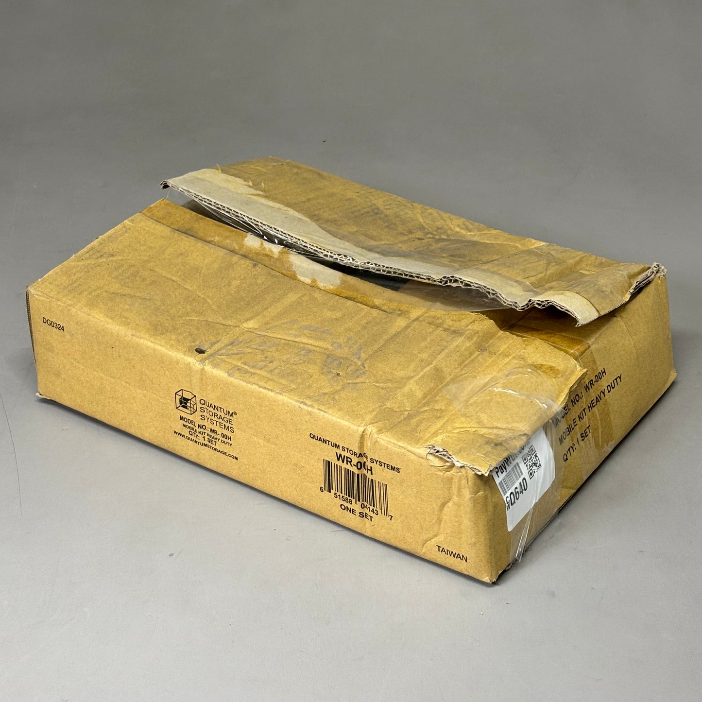 QUANTUM STORAGE SYSTEMS Swivel Stem Caster Kit 5" x 1-1/4" One Set WR-00H