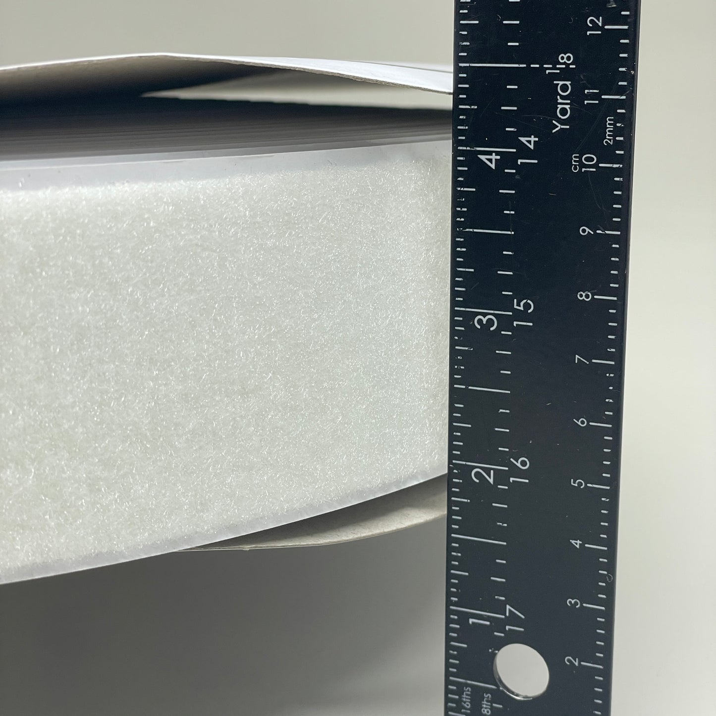 KEYSTON BROS 2" Pressure Sensitive Acrylic Based Adhesive Loop 25 yds White KY2LWHT