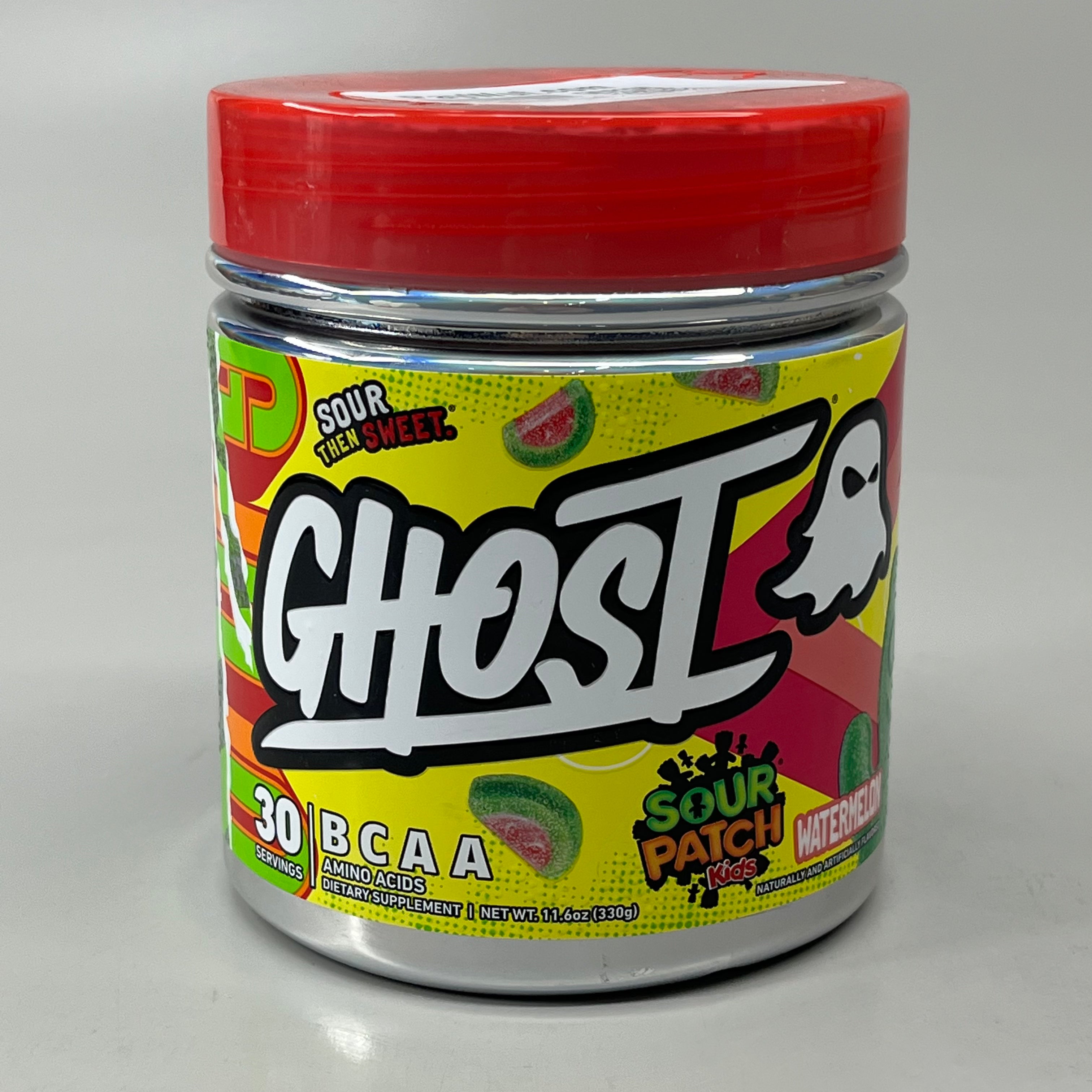 GHOST BCAA Amino Acids Sour Patch Kids Watermelon 11.6oz. 330g Exp 01 PayWut
