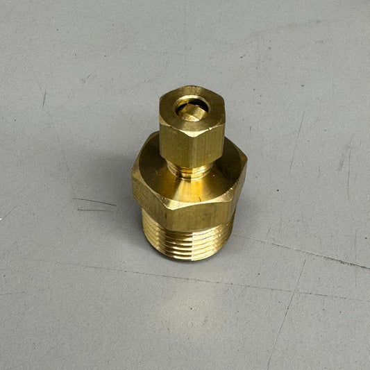 BrassCraft (10PK) 1/4” OD Tube x 1/2” MIP Male Reducing Adapter 68-4-8X