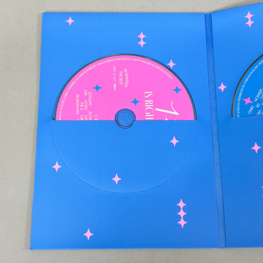 SEVENTEEN Best if '17 is Right Here (Dear Version) K POP CD w/ Accessories