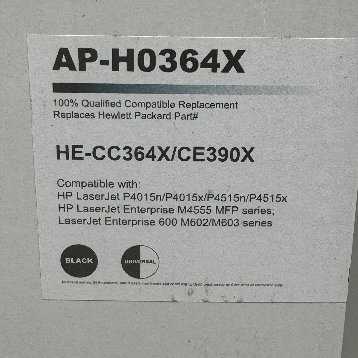 Premium Toner Cartridge AP-H064X