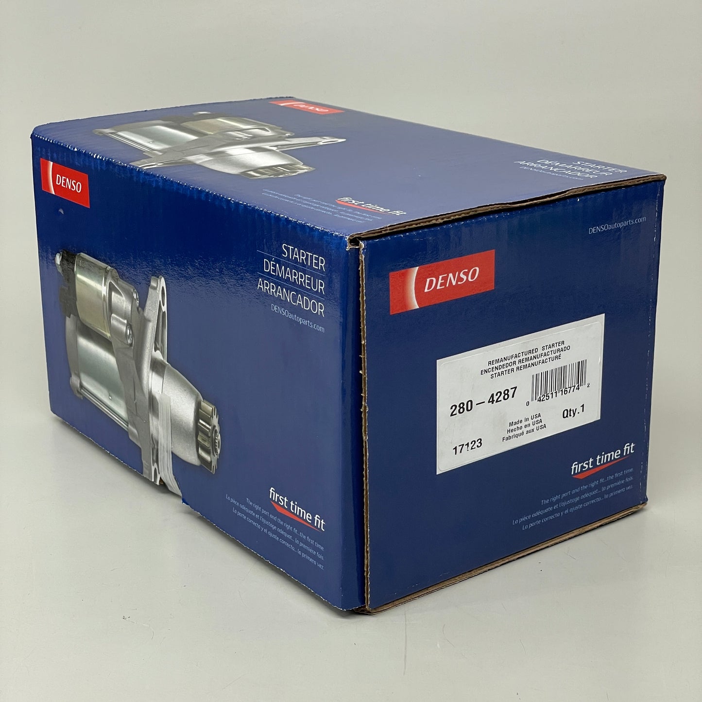 DENSO Starter 12V 2.0 KW 280-4287 (Remanufactured)