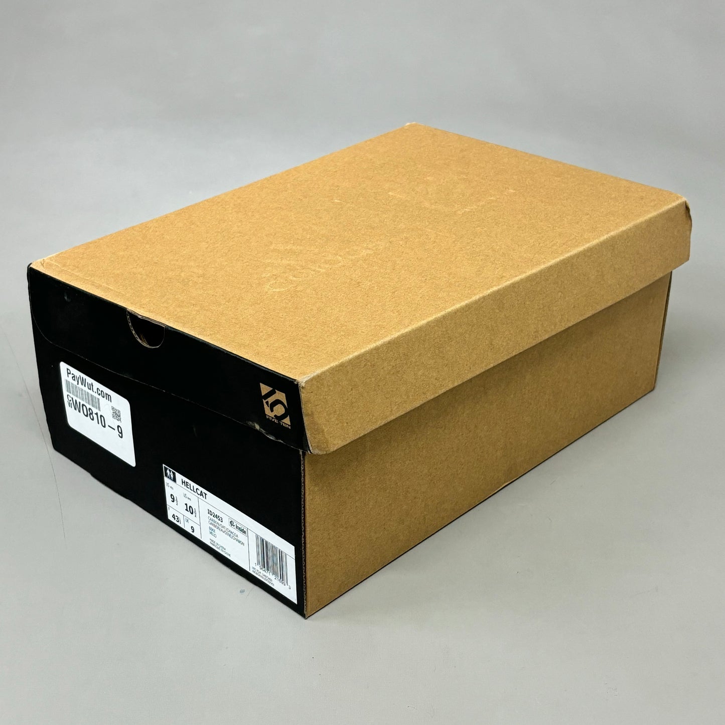 ADIDAS Five Ten Hellcat Mountain Bike Shoes Sz 9 Black ID2453 Unisex