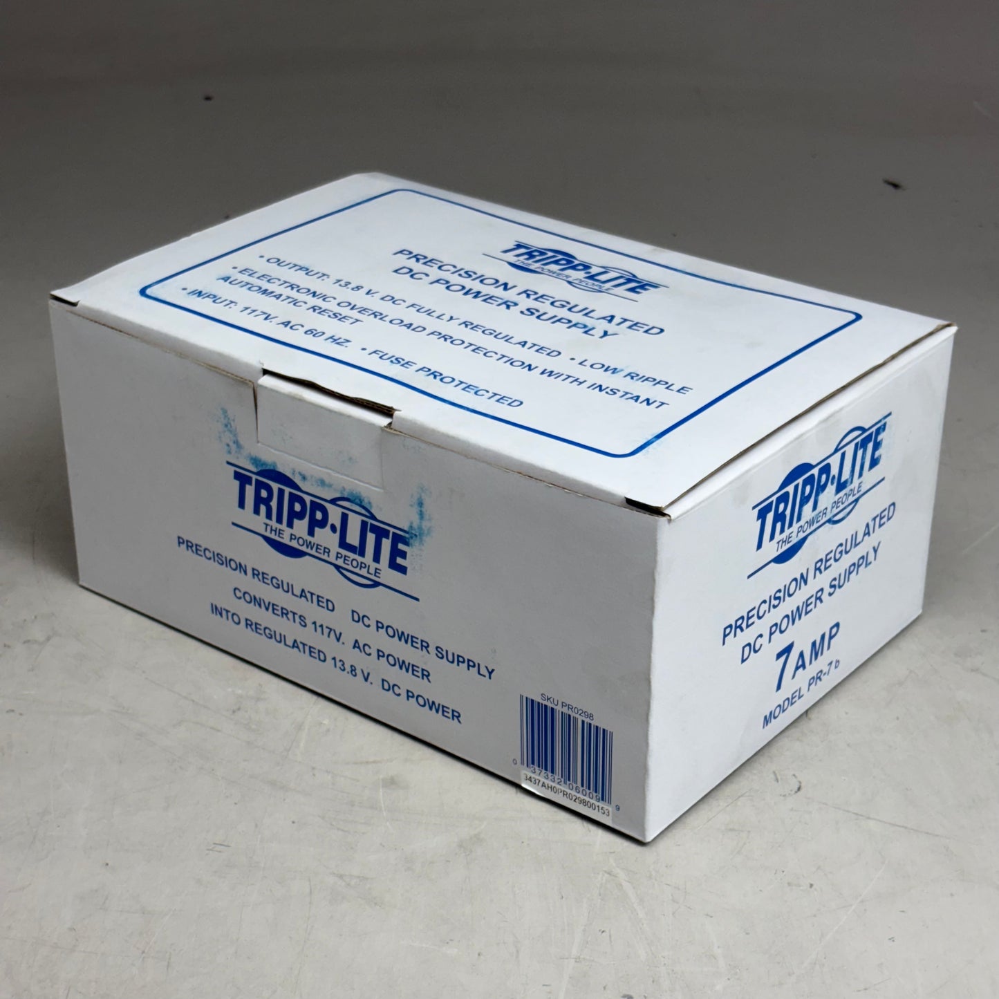 TRIPP LITE Precision Regulated DC Power Supply 13.8V 7AMP PR-7b PR-7B