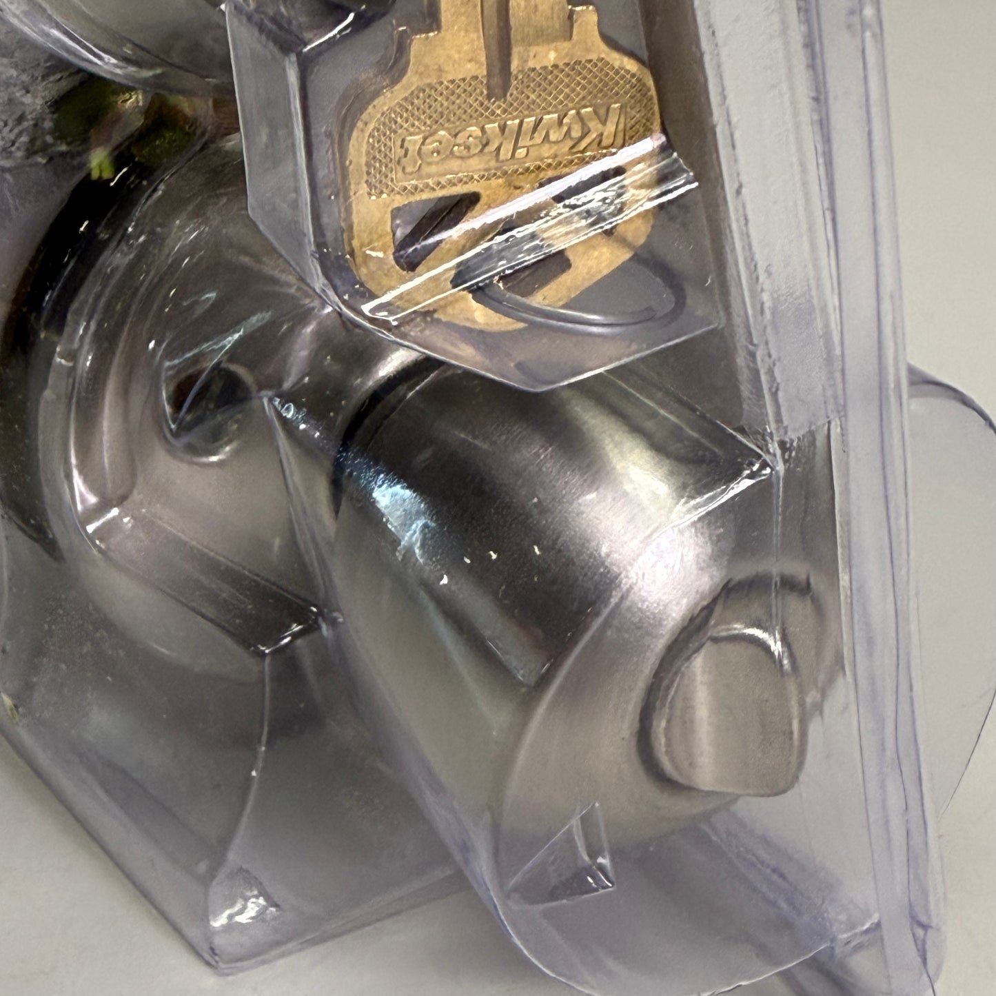 KWIKSET Keyed Entry & Single Cylinder Deadbolt Satin Nickel Finish 96900-422