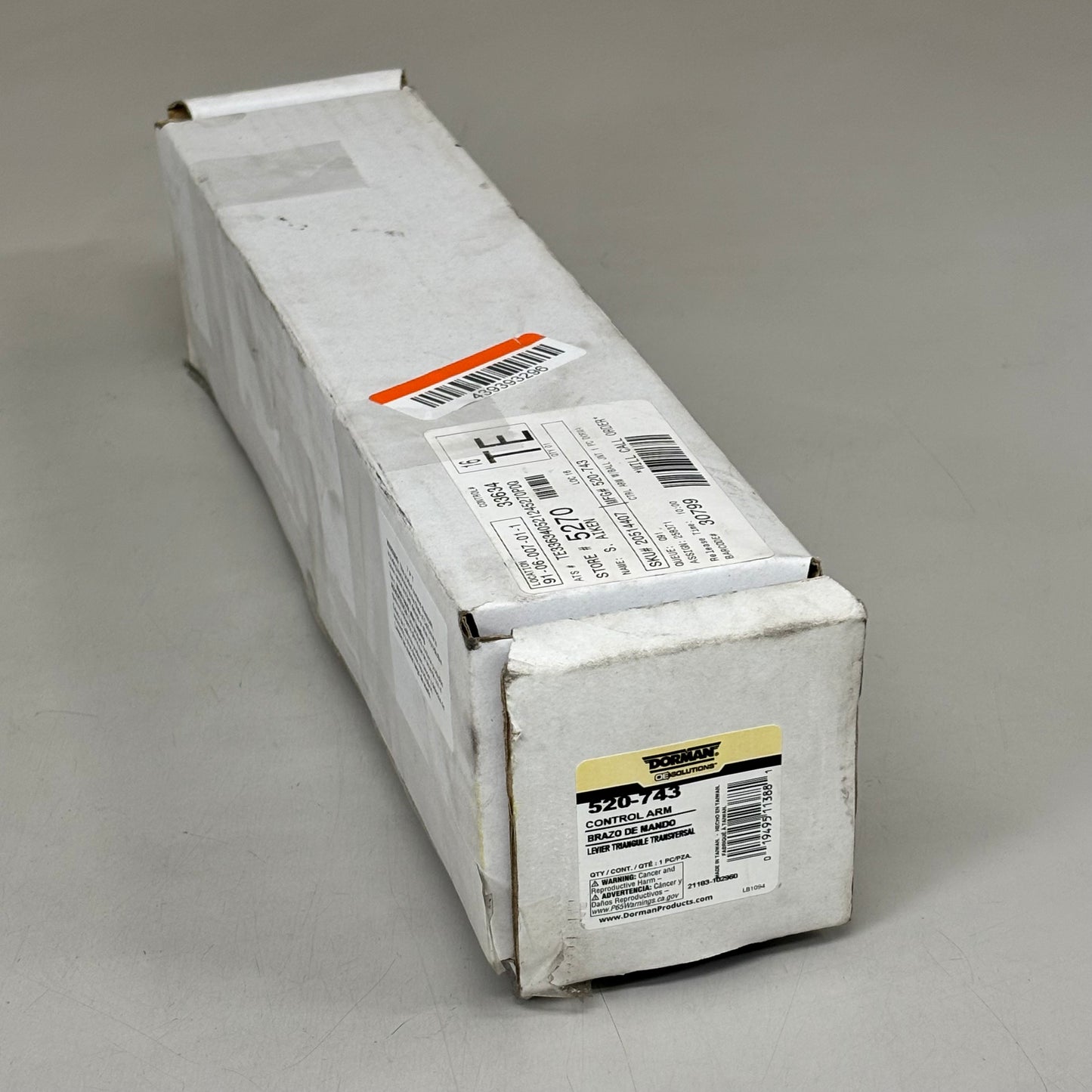 DORMAN Suspension Control Arm & Ball Joint Assembly for BMW 520-743