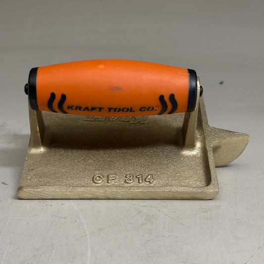 KRAFT TOOL CO Deep Bit Bronze Groover with ProForm Handle 6" x 4-1/2" 1/4"R 1"D