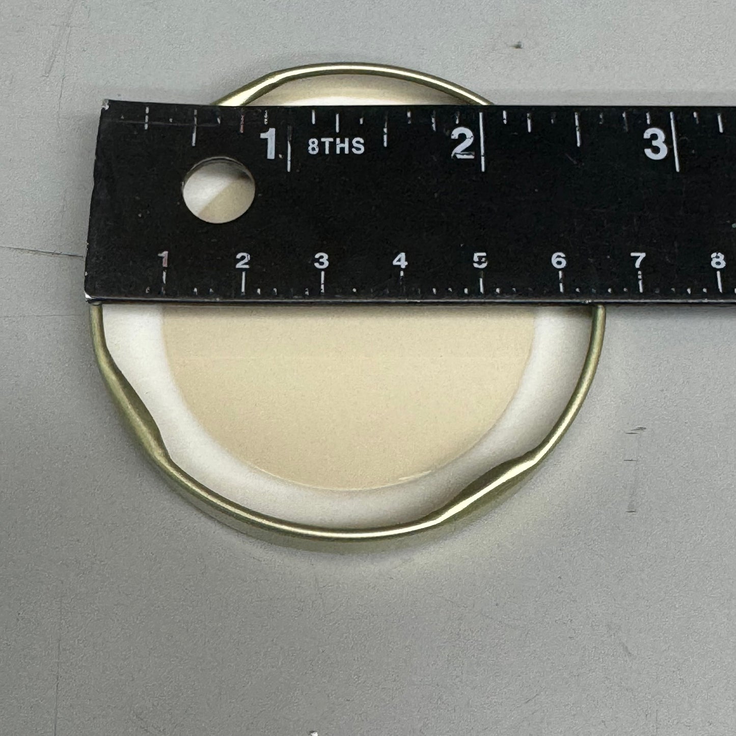 MASSILLY (100 PACK) 63mm Jar Lid Sz 63mm Gold 63RTO P27/2WHBNA