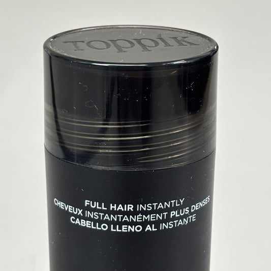 TOPPIK Safe & Natural Hair Building Fibers All Hair Types 0.97 oz Black IC3333A