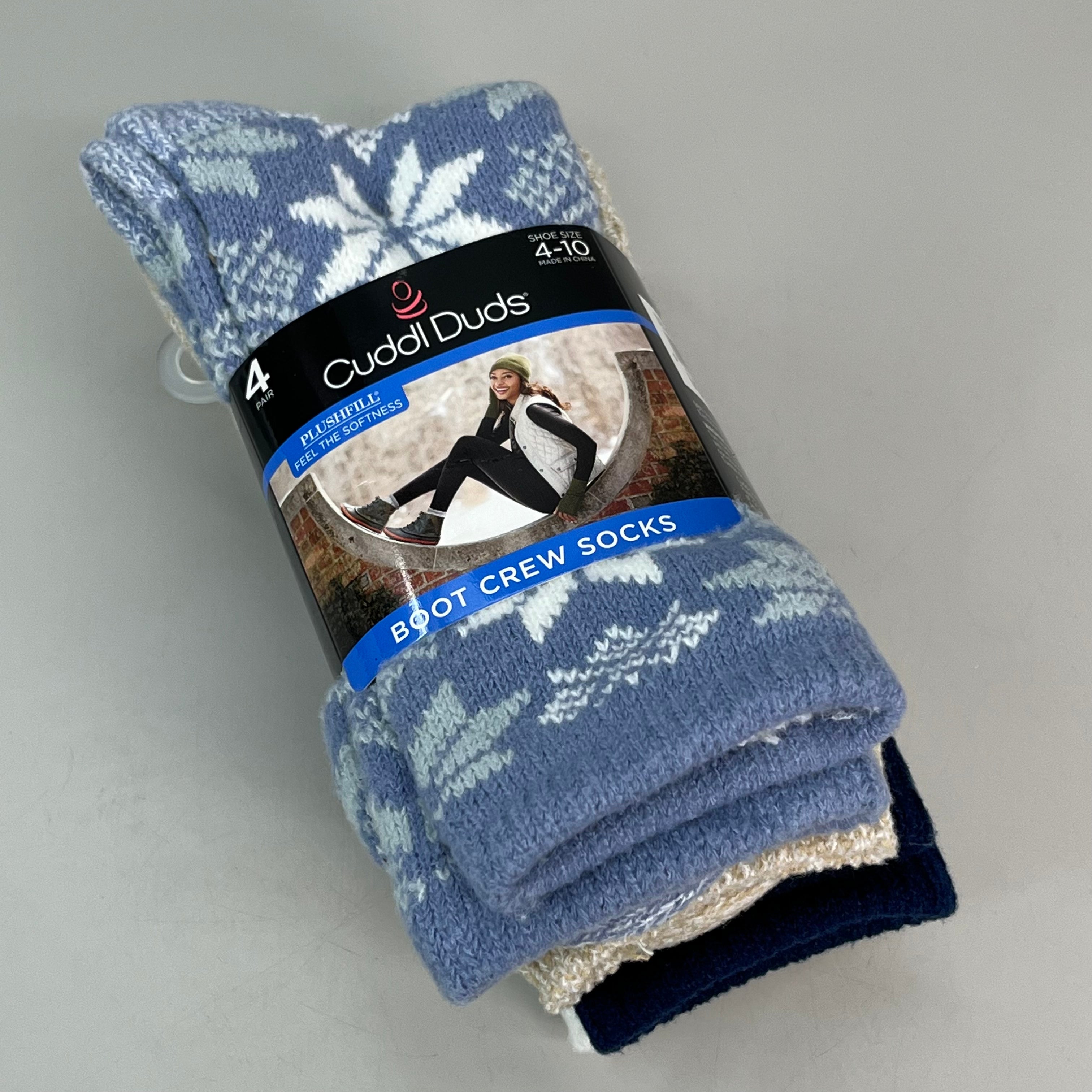 cuddl duds boot socks