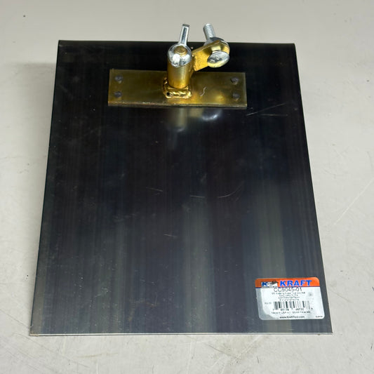 KRAFT TOOL CO Lip Blue Steel Walking Nose Tool with Swivel Bracket 9 x 12 1/2R 3